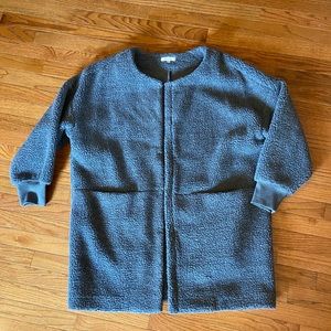 Madewell Bonded Sherpa Cocoon Coat XL